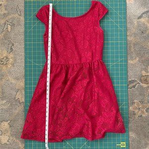 Catch My I Y2K Pink Skater Dress Size S